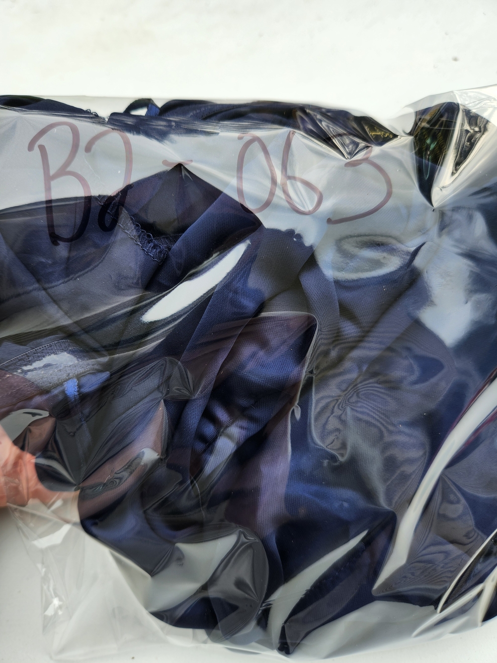 House of Harlow 1960 Navy Satin Pencil Dress - Picture 10 of 10